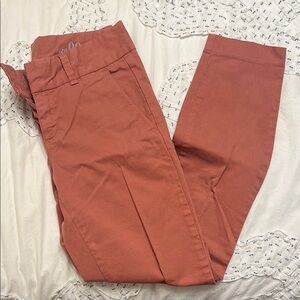 J Crew Chino Rust Orange Pants